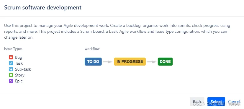 Jira - create project_数据库_02